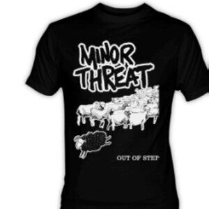 Minor Threat Out Of Step Unisex Tshirt